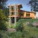 Frank Lloyd Wright School of Architecture Taliesin West for Lindal, Frank Lloyd Wright School of Architecture Taliesin West, Frank Lloyd Wright School of Architecture Taliesin West design, prefab homes, green homes, prefab architecture, eco prefab architecture, prebuilt homes