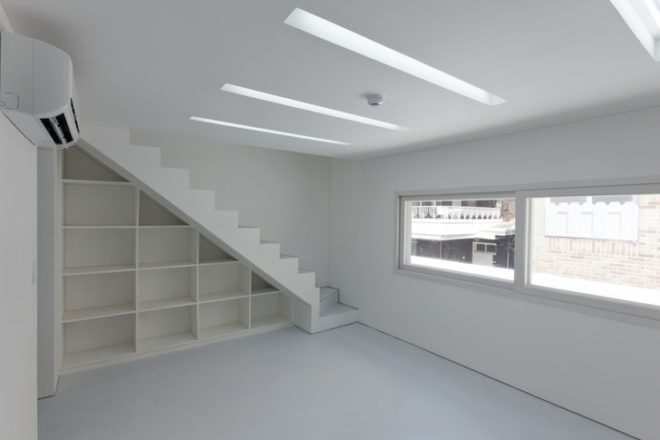 louvers, Louver Haus, South Korea, Japanese Cedar, Smart Architecture, skylights, daylighting, green design, sustainable design, eco-design, green design