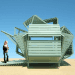 Michael Jantzen, M-Velope, Prefabricated design, green design, sustainable design, eco-design, shape-shifting, building regulations, wendy house