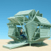 Michael Jantzen, M-Velope, Prefabricated design, green design, sustainable design, eco-design, shape-shifting, building regulations, wendy house