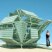 Michael Jantzen, M-Velope, Prefabricated design, green design, sustainable design, eco-design, shape-shifting, building regulations, wendy house