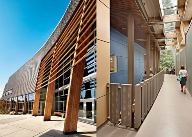 Machias Elementary School, Snohomish School District, Washington, NAC Architecture, Sustainable, School, Reuse, photovoltaic, heat exchangers, AIA Merit Award