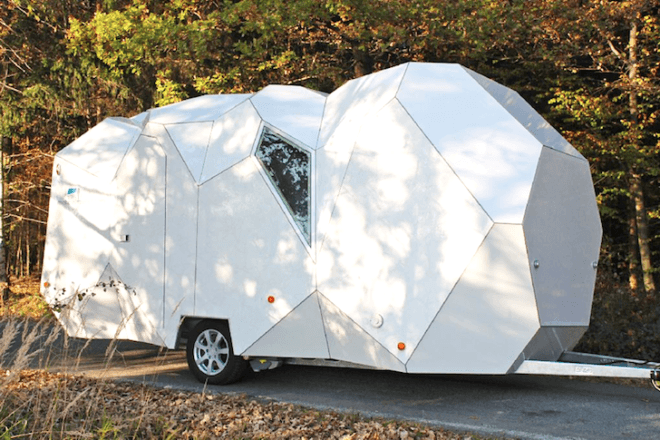Mehrzeller, NONSTANDARD, mobile home, green design, sustainable design, eco-design, renovated airstream, Austria, eco-design, customizable,