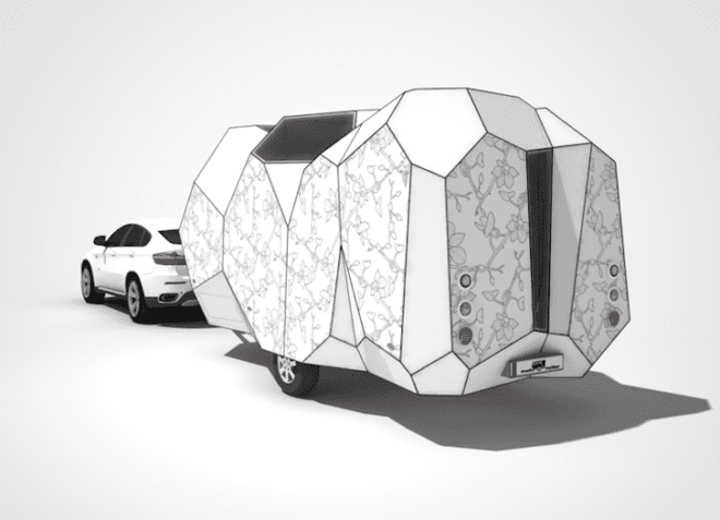 Mehrzeller, NONSTANDARD, mobile home, green design, sustainable design, eco-design, renovated airstream, Austria, eco-design, customizable,