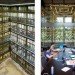Bobst library, NYU Library, screen design, suicide screen, atrium, Joel Sanders, Joel Sanders screen, Joel Sanders NYU