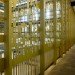 Bobst library, NYU Library, screen design, suicide screen, atrium, Joel Sanders, Joel Sanders screen, Joel Sanders NYU