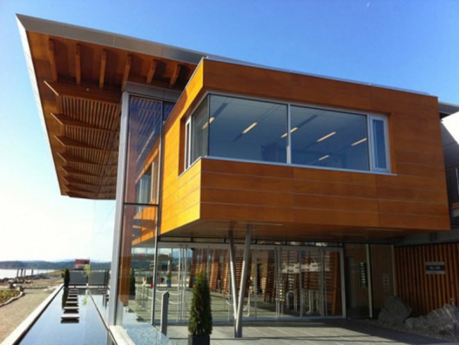 Nanaimo Cruise Ship Terminal, British Columbia, Checkwitch Poiron Architects, Wood, Cruise Ship, Nanaimo, Sustainable.