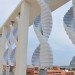 Oklahoma medical research foundation, OMRF, venger wind, v2 wind turbines, swg energy, world's largest rooftop wind farm, vertical wind turbines, wind power, wind energy, wind farm