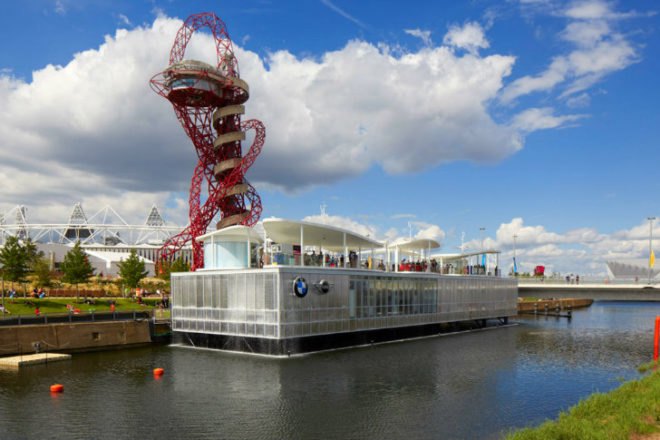 Olympic BMW Pavilion, BMW Group Pavilion, fuel efficient vehicles, olympic pavilion, london olympics, Serie Architects