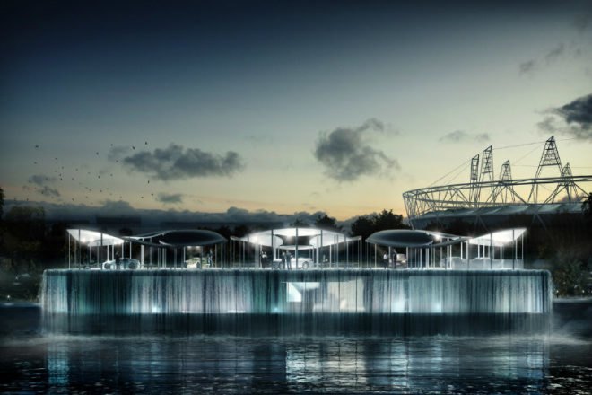 Olympic BMW Pavilion, BMW Group Pavilion, fuel efficient vehicles, olympic pavilion, london olympics, Serie Architects