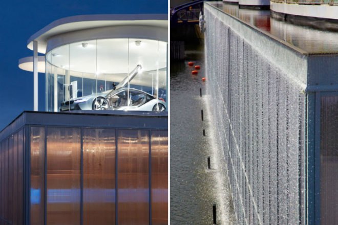 Olympic BMW Pavilion, BMW Group Pavilion, fuel efficient vehicles, olympic pavilion, london olympics, Serie Architects