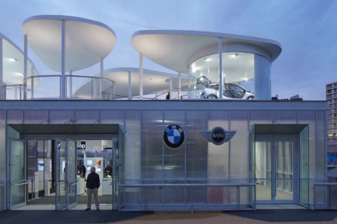 Olympic BMW Pavilion, BMW Group Pavilion, fuel efficient vehicles, olympic pavilion, london olympics, Serie Architects