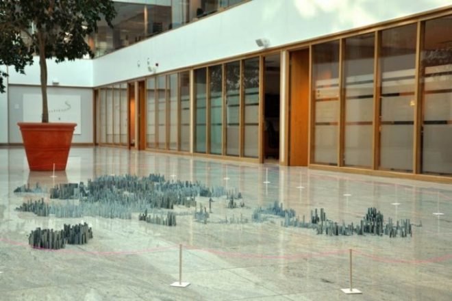 Peter Root, Ephemicropolis, staples, architecture, cities, art, miniature