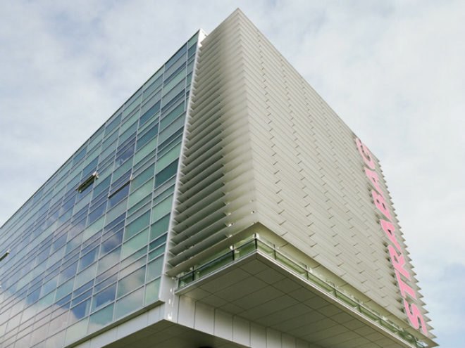 skc bratislava, strabag, slovakia, geothermal, erwin wurm, mhm architecture, eco office building
