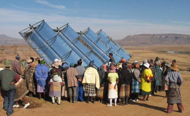 solar thermal electricity, solar hybrid, African Clinic, African solar, MIT solar thermal electric, Magic Box,