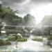 Sankt Kjeld's Kvarter, Saint Kjeld's Quarter, Copenhagen Denmark, urban planning, water reclamation, Tredje Natur Architects, global warming