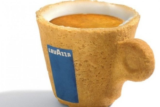 Enrique Luis Sardi, Lavazza, coffee, espresso, coffee cup, cookie cup, design,