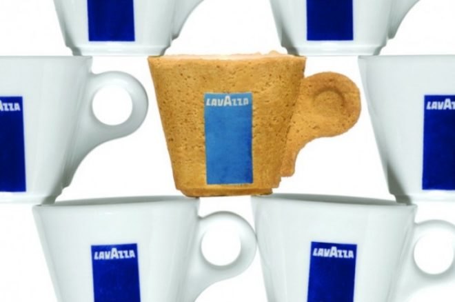 Enrique Luis Sardi, Lavazza, coffee, espresso, coffee cup, cookie cup, design,