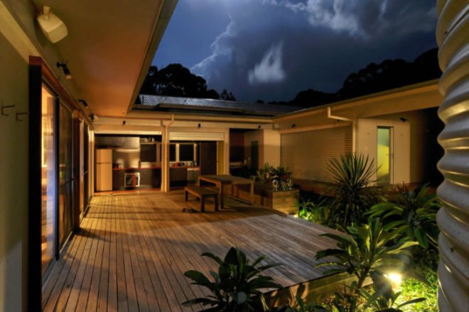 Seal Rocks House 4, Bourne Blue Architecture, fire-proof house, solar power, net zero home, vacation house, australia