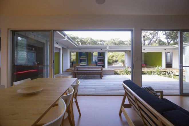 Seal Rocks House 4, Bourne Blue Architecture, fire-proof house, solar power, net zero home, vacation house, australia