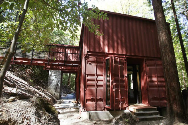 Six Oaks, Modulus, shipping containers, cargotecture, container house, santa cruz, california, shipping container house