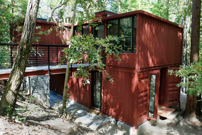 Six Oaks, Modulus, shipping containers, cargotecture, container house, santa cruz, california, shipping container house