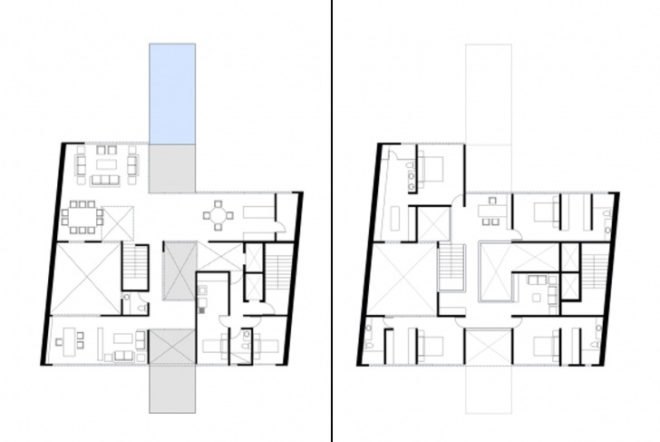 Sky Condos, Lima, Peru, Condos, Terraces, Luxury Housing, Ventilation, Daylighting, Private Exterior, Latin America, Golf Course