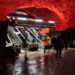 Stockholm Metro, Stockholm subway station, Sweden, subway art, subway mural, Stockholm Metro art