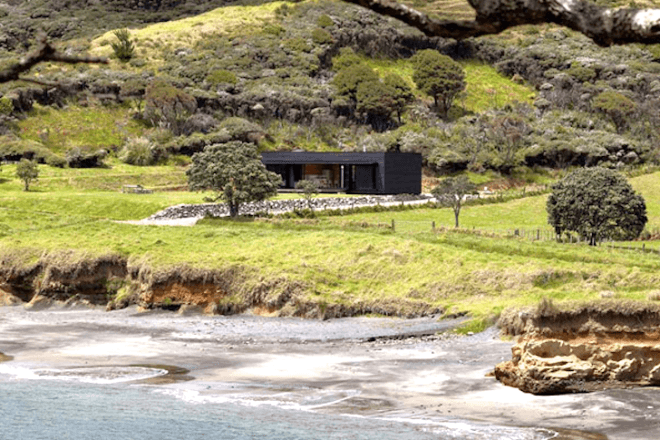 Fearon Hay Architects, off-grid, solar-powered, timber, Storm Cottage, Great Barrier Island, Australia, wastewater treatment, sustainable design, green design, eco-design, daylighting