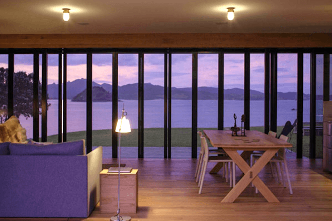 Fearon Hay Architects, off-grid, solar-powered, timber, Storm Cottage, Great Barrier Island, Australia, wastewater treatment, sustainable design, green design, eco-design, daylighting