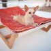 The Bambu Pet Hammock II, Pet Lounge Studios, bamboo pet beds, eco friendly pet beds, green pet beds, green dog beds, eco friendly dog beds, sustianble dog beds