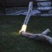 log stool, log lamp, led lamp, the Boxers Design, Italian led lamp, salvaged lamp,