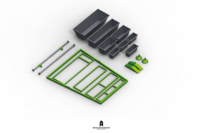 Volet Vegetal, Barreau&Charbonnet, gardening, planter, urban gardening, window planter