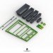 Volet Vegetal, Barreau&Charbonnet, gardening, planter, urban gardening, window planter