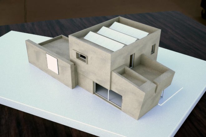 VolksHouse, MoSA Architects, santa fe, passive house, net-zero home, zero energy home, passivhaus
