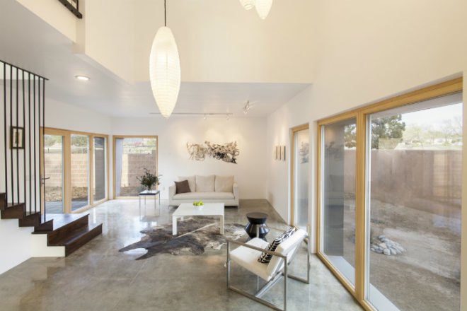 VolksHouse, MoSA Architects, santa fe, passive house, net-zero home, zero energy home, passivhaus