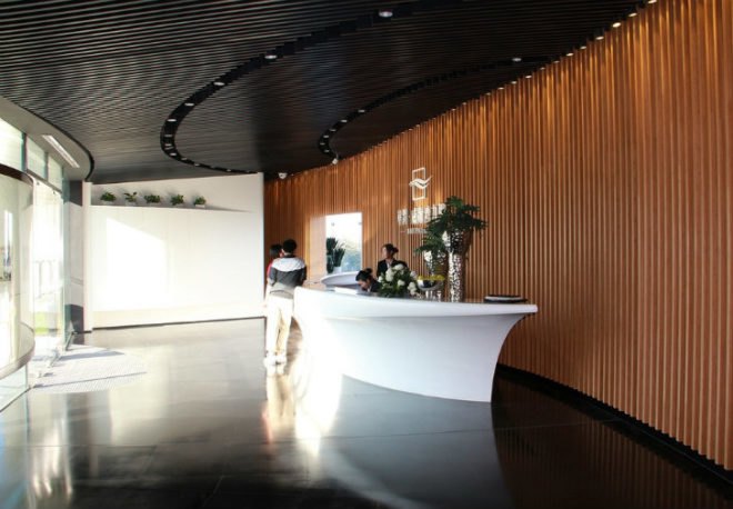 Weihai Pavilion, Make Architects, pavilion, china, solar passive design, bamboo,