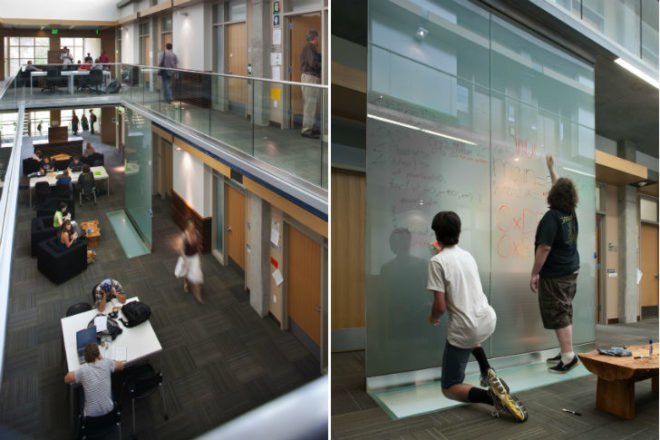 Willamette University, Ford Hall, Hennebery Eddy Architects, leed gold academic building, 2030 challenge design award, eco university