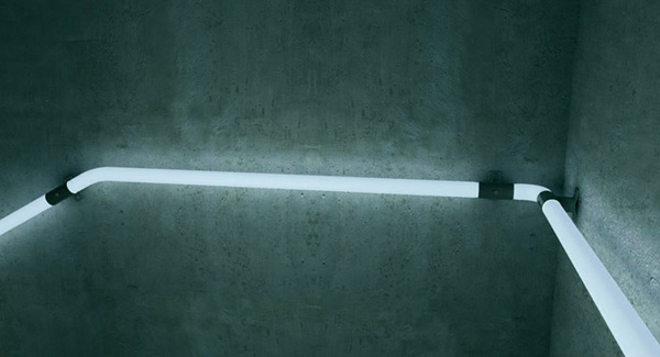 Zoran Sunjic, LED handrail, stairwell lighting, LED stair, LED safety rail, tron light,