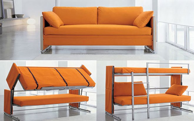bonbon convertible, sofa bunk-bed, bonbon beds, bunk beds, mutli tasking beds, convertible sofas, converting beds