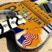 art, design, sculpture, recycling, upcycling, guitar, music, Peter Geiger, license plates, license tags, country music, Brad Paisley, Rascal Flatts