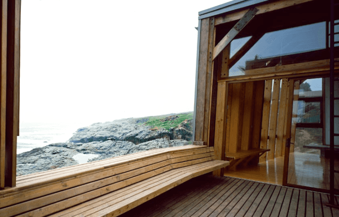 Casa la Baronia, Nicolás del Rio, Max Núñez, Pacific Ocean, Chile, Corten steel, green design, sustainable design
