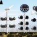 Catching Wind Power Farm, wind turbine, bladeless wind turbine, birds, conservation, design, renewable energy