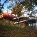 Robert Harvey Oshatz, architecture, natural materials, lakeside home, Wisconsin, curvilinear design, stone, green building, sustainable building, nature materials, eco-design, sustainable design, Chenequa Residence