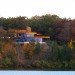 Robert Harvey Oshatz, architecture, natural materials, lakeside home, Wisconsin, curvilinear design, stone, green building, sustainable building, nature materials, eco-design, sustainable design, Chenequa Residence