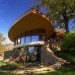 Robert Harvey Oshatz, architecture, natural materials, lakeside home, Wisconsin, curvilinear design, stone, green building, sustainable building, nature materials, eco-design, sustainable design, Chenequa Residence