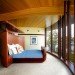 Robert Harvey Oshatz, architecture, natural materials, lakeside home, Wisconsin, curvilinear design, stone, green building, sustainable building, nature materials, eco-design, sustainable design, Chenequa Residence