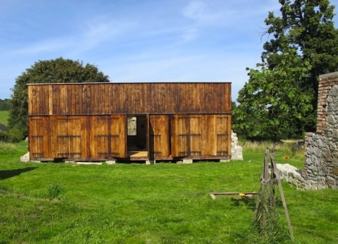 Labor 13, recycled materials, Conceptual Object of Vernerice, rustic, Czech Republic, green design, sustainable, eco-design