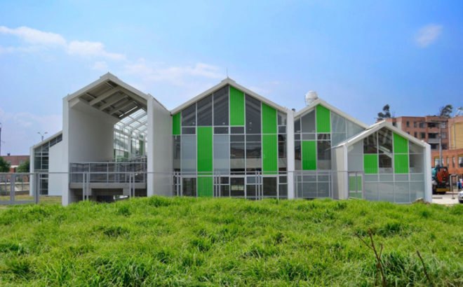 columbia architecture, school building, demos arquitectos, passive solar, el caracol, kindergarten architecture, natural daylighting