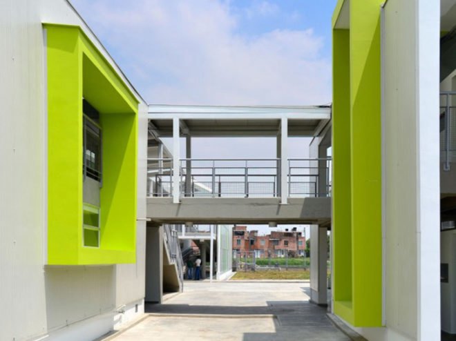 columbia architecture, school building, demos arquitectos, passive solar, el caracol, kindergarten architecture, natural daylighting